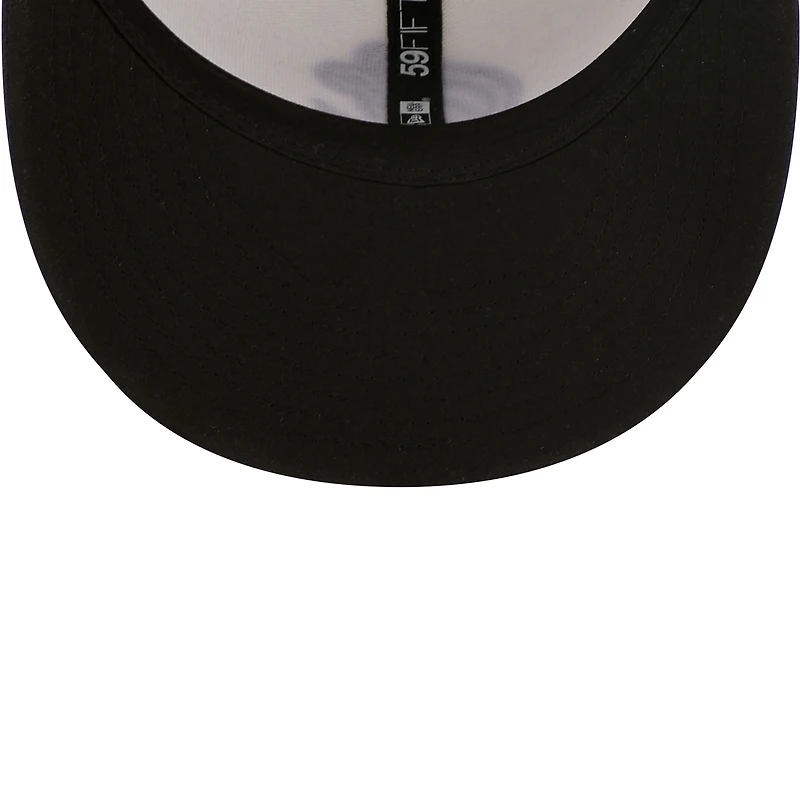Casquette ajustée 59FIFTY pour homme de la collection authentique Hooks Corpus Christi New Era, blanc/bleu marine
