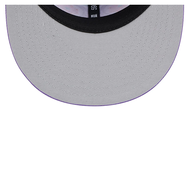 Casquette ajustée New Era Corpus Christi Hooks Copa de la Diversión 59FIFTY blanche pour hommes