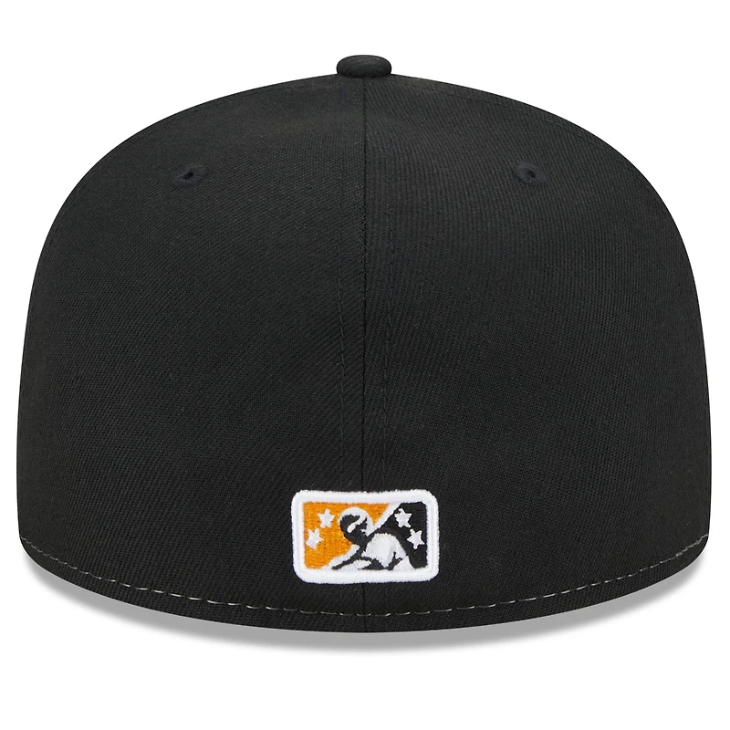 Casquette ajustée New Era Corpus Christi Hooks Theme Nights Día De Los 59FIFTY blanche pour homme