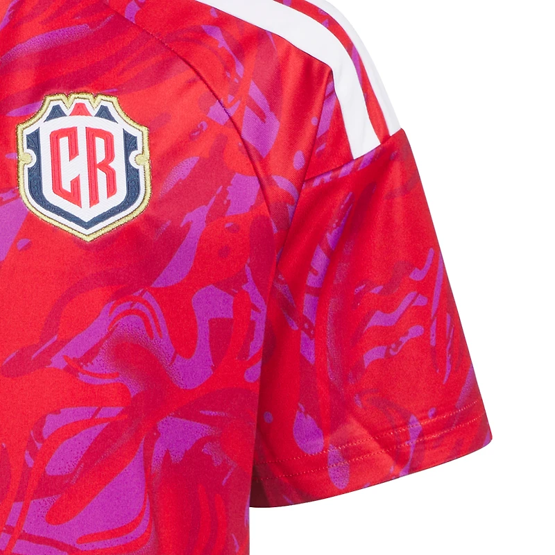Youth adidas  Red Costa Rica National Team 2026 Home Replica Jersey