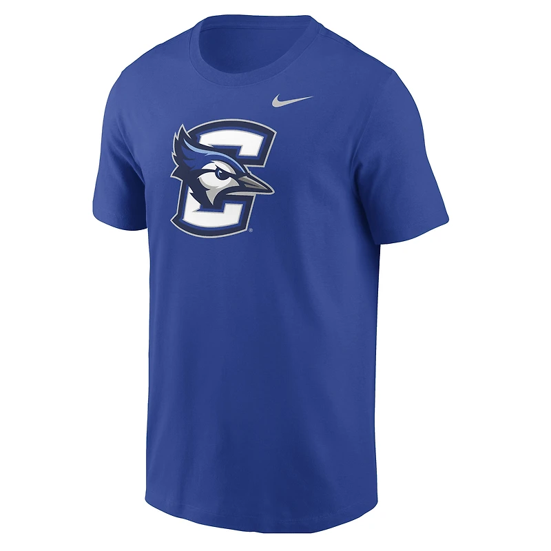 T-shirt Nike bleu Creighton Bluejays avec logo principal pour homme