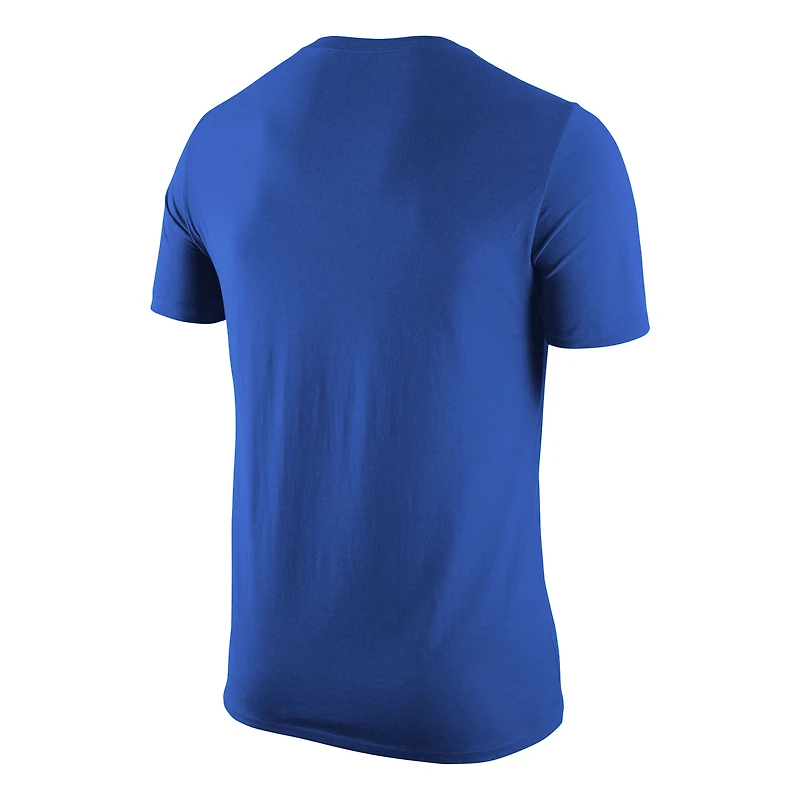 T-shirt Nike bleu Creighton Bluejays avec logo principal pour homme