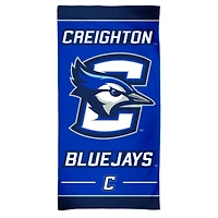 Serviette de plage WinCraft Creighton Bluejays 76 x 152 cm en Spectra