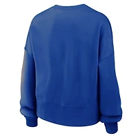 Women's Nike Royal Creighton Bluejays Phoenix Fleece Pullover Sweatshirt