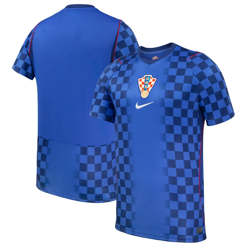 Maillot réplique extérieur Nike Royal Croatia National Team 2026 pour homme