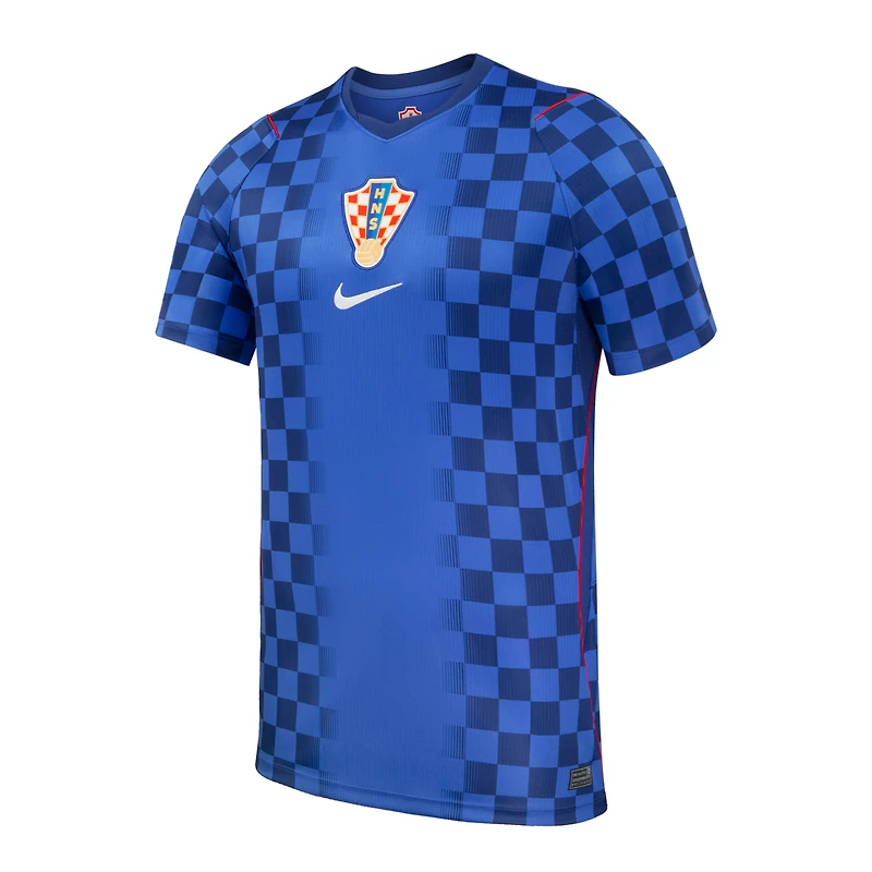 Men's Nike  Royal Croatia National Team 2026 Away Stadium Replica Jersey