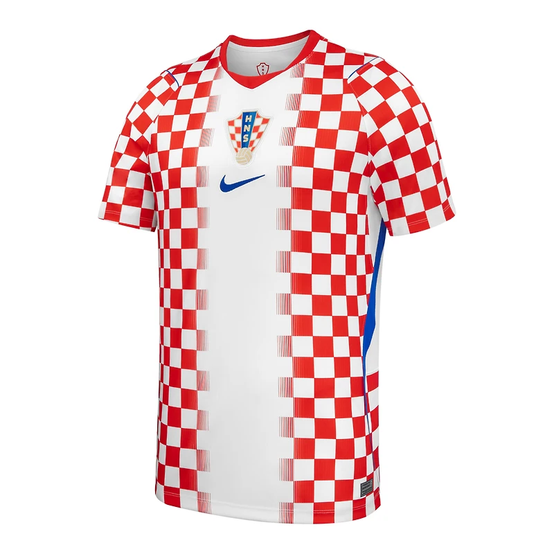 Maillot réplique domicile Nike blanc de l'équipe nationale croate 2026 pour homme