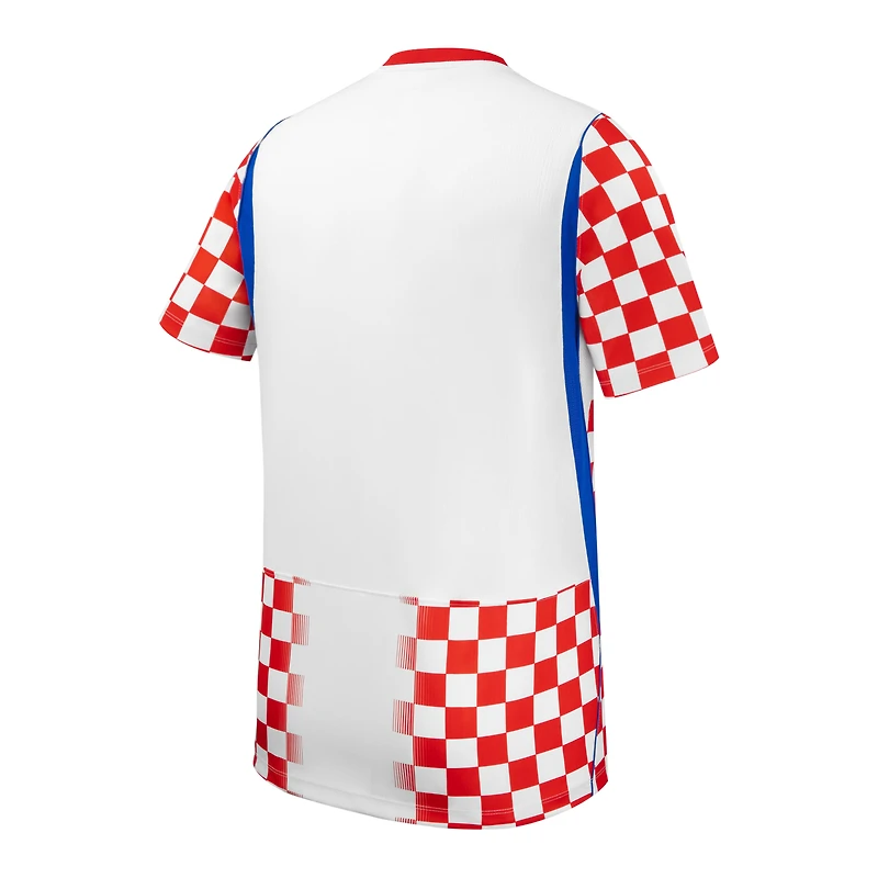 Maillot réplique domicile Nike blanc de l'équipe nationale croate 2026 pour homme
