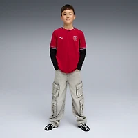 Maillot réplique domicile Puma rouge de l'équipe nationale République tchèque pour jeunes (2026)