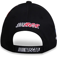 Men's Checkered Flag Black/Red Dale Earnhardt Goodwrench Swirl Adjustable Hat