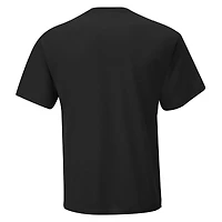 T-shirt Dale Earnhardt The Intimidator Legend noir avec drapeau à damier pour homme