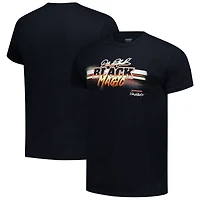 Men's Checkered Flag Sports Black Dale Earnhardt 2-Spot Magic T-Shirt