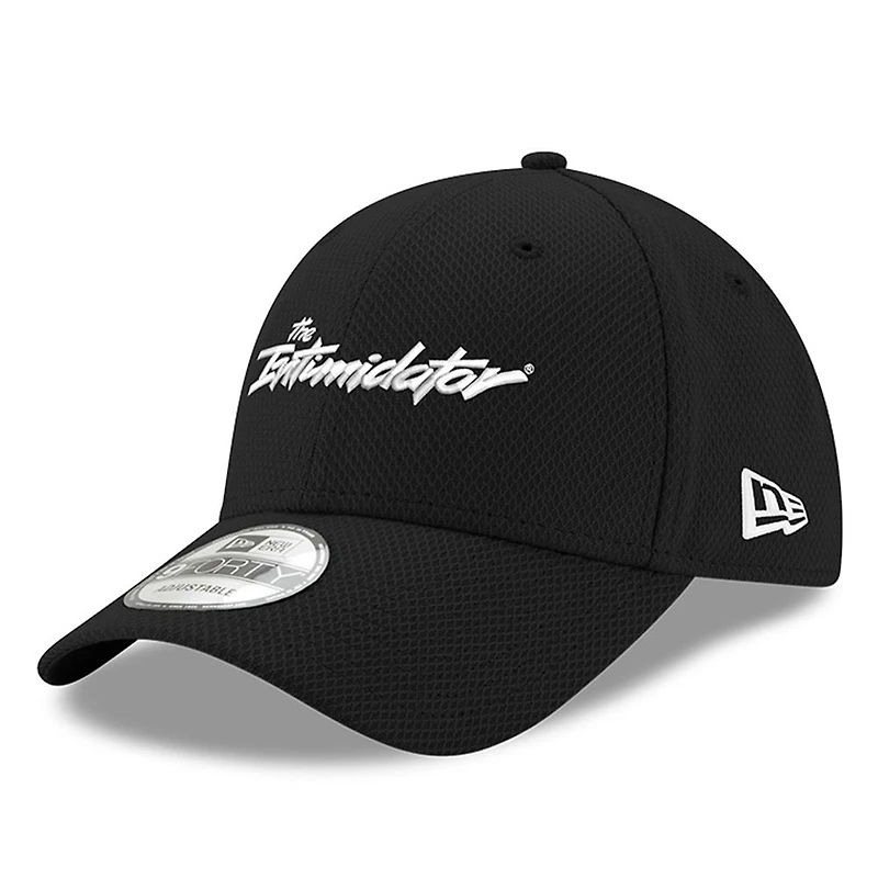 Men's New Era Black Dale Earnhardt 9FORTY Adjustable Hat