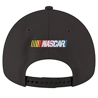 Men's New Era Stone/Black Dale Earnhardt 9FORTY Rope Adjustable Hat