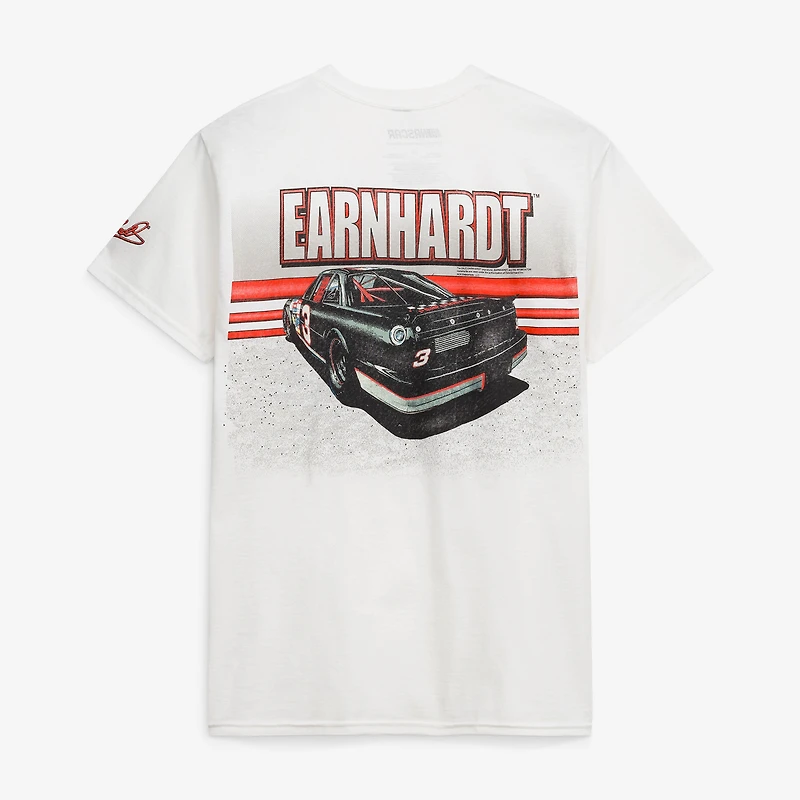 Men's White Dale Earnhardt Intimidator T-Shirt