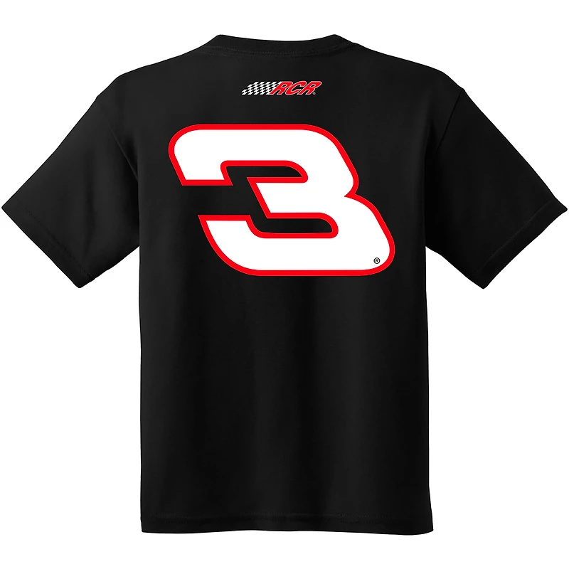 Youth Richard Childress Racing Team Collection Black Dale Earnhardt Goodwrench Service Plus T-Shirt