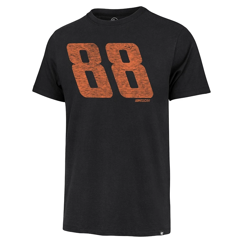 T-shirt Franklin '47 Black Dale Earnhardt Jr. Driver #88 pour hommes