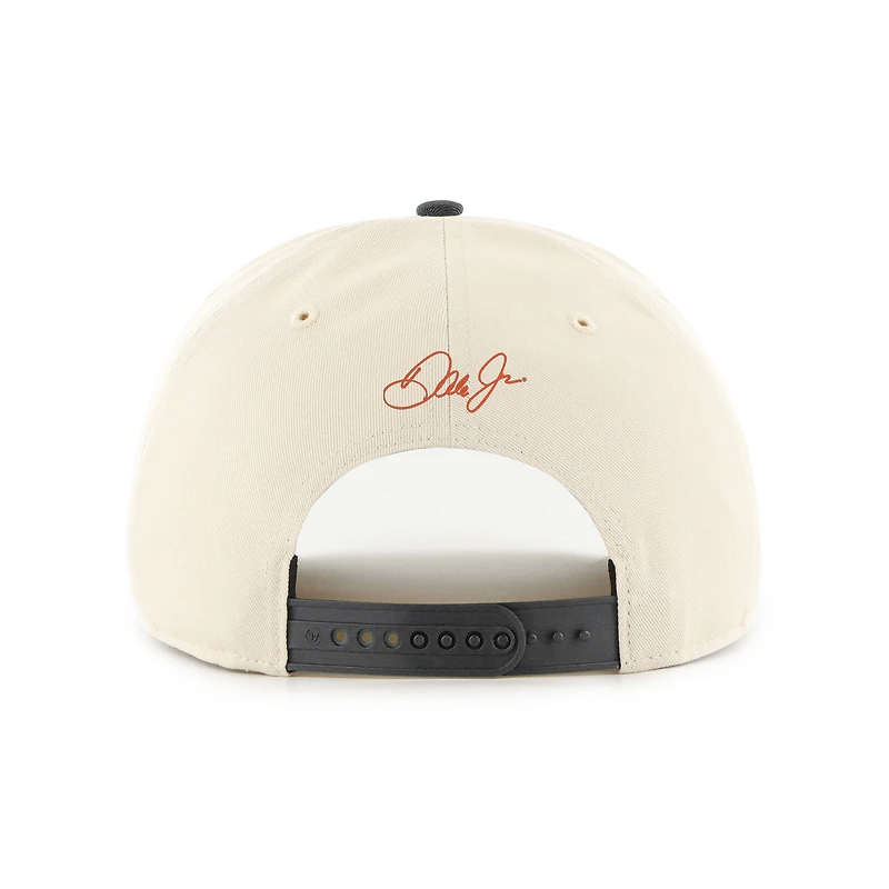 Men's '47 Natural/Black Dale Earnhardt Jr. Sponsor & Number Hitch Adjustable Hat