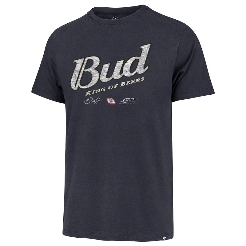 Men's '47 Navy Dale Earnhardt Jr. Budweiser Franklin T-Shirt
