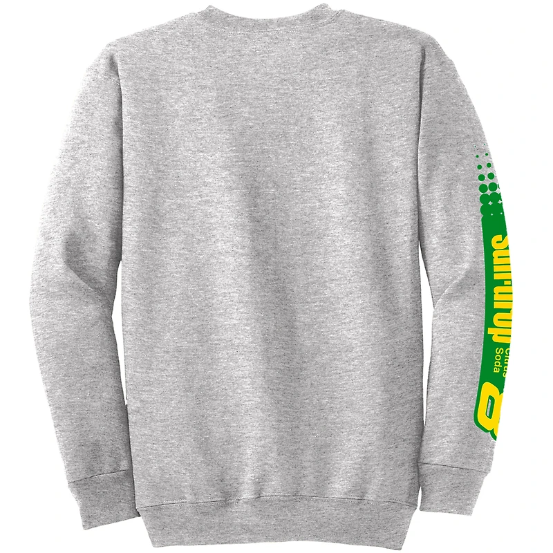 Sweat-shirt officiel de l'équipe JR Motorsports pour homme, gris chiné, Dale Earnhardt Jr. Sun Drop n° 8 Camaro