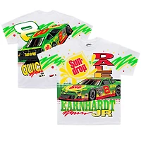 Men's JR Motorsports Official Team Apparel  White Dale Earnhardt Jr. Sun Drop Total Print T-Shirt