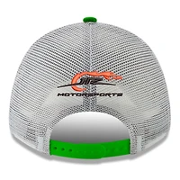 Men's New Era  Green/White Dale Earnhardt Jr. Sun Drop 9FORTY Trucker Adjustable Hat