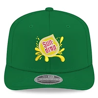 Casquette extensible à boutons-pression Dale Earnhardt Jr. Sun Drop 9SEVENTY verte New Era pour homme
