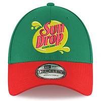 Men's New Era Kelly Green Dale Earnhardt Jr. Sun Drop 9FORTY Snapback Hat