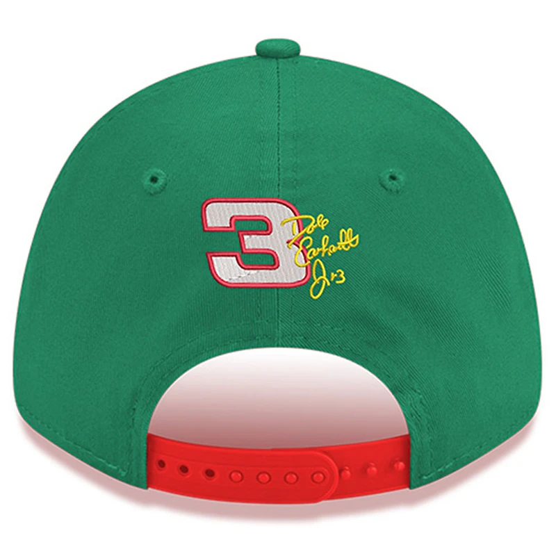 Casquette Snapback Dale Earnhardt Jr. Sun Drop 9FORTY New Era pour homme, vert Kelly