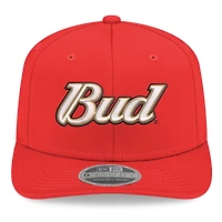 Men's New Era Red Dale Earnhardt Jr. Budweiser 9SEVENTY Stretch-Snap Hat