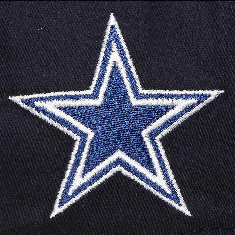 Mitchell & Ness Navy Dallas Cowboys Block Sweep Pro Adjustable Hat