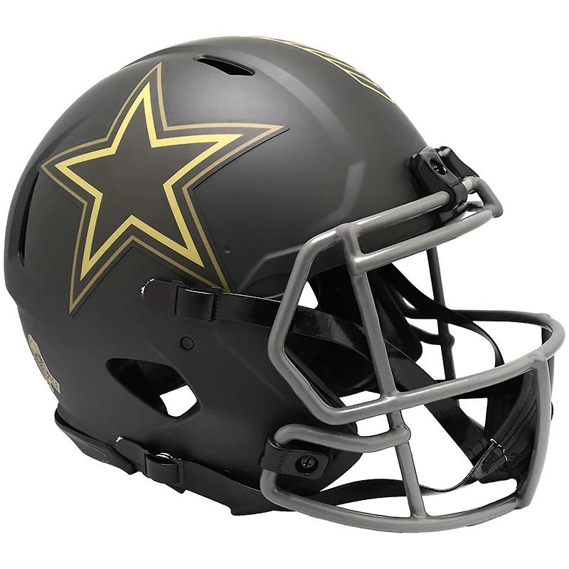 Casque authentique Dallas Cowboys Riddell 2025 Salute to Service Speed