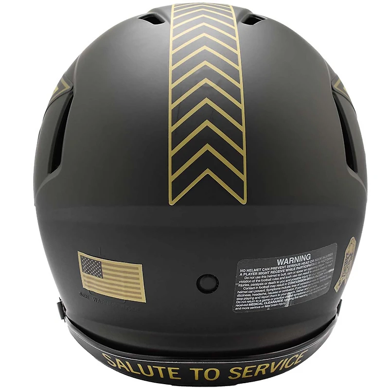 Dallas Cowboys Riddell 2025 Salute to Service Speed Authentic Helmet