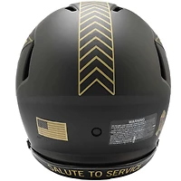  Dallas Cowboys Riddell 2025 Salute to Service Speed Authentic Helmet