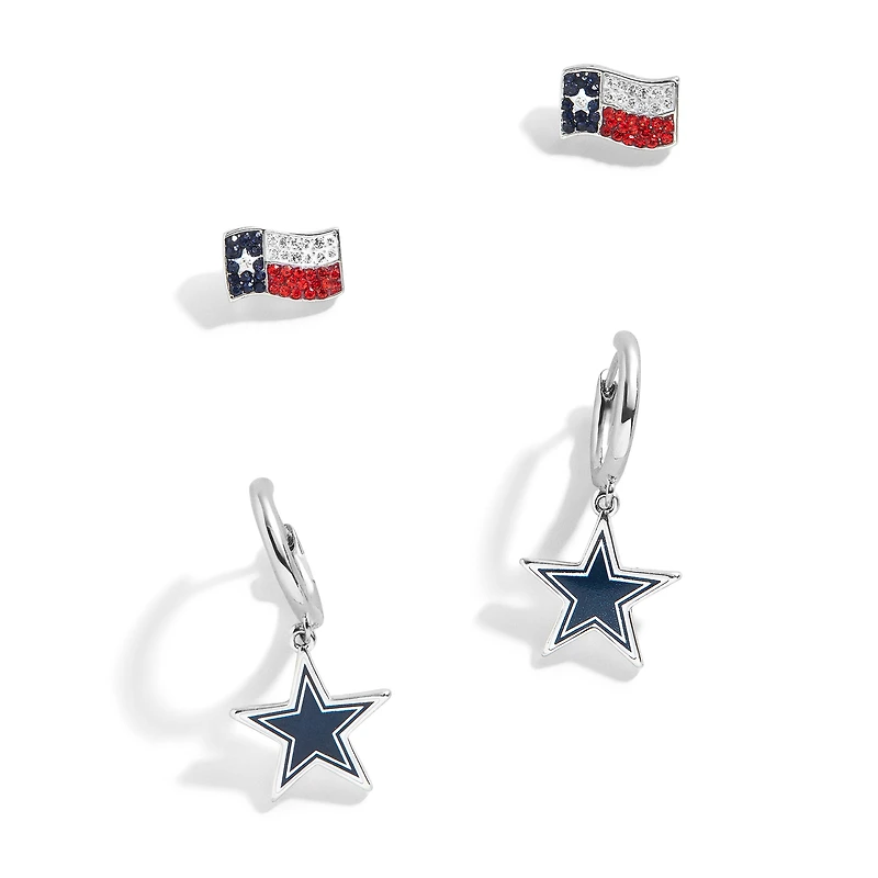 Ensemble de boucles d'oreilles BaubleBar Dallas Cowboys