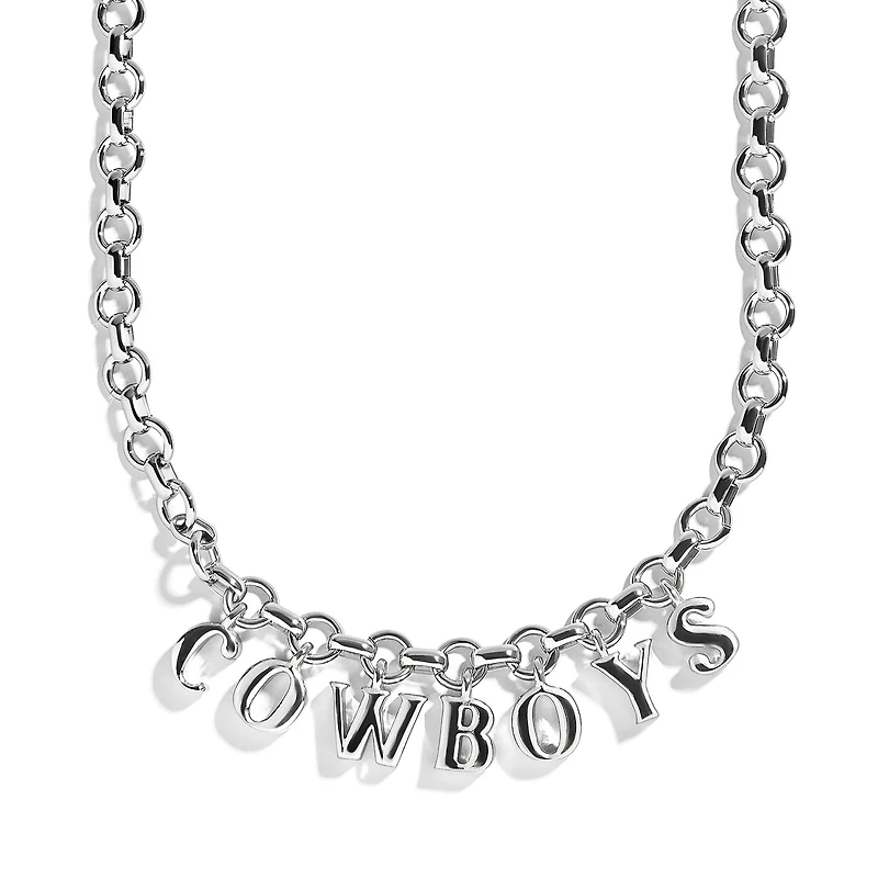 Collier à breloques BaubleBar avec logo des Cowboys de Dallas