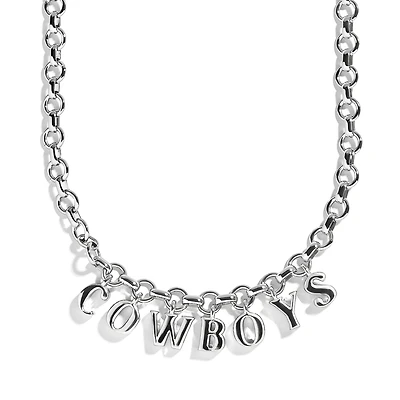 BaubleBar  Dallas Cowboys Wordmark Charm Necklace