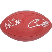 Ballon de football en couleur signé par CeeDee Lamb et Dak Prescott des Cowboys de Dallas