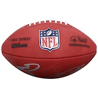 Ballon de football américain Duke en couleur, autographié par CeeDee Lamb et George Pickens des Dallas Cowboys