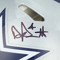 CeeDee Lamb, Dak Prescott & George Pickens Dallas Cowboys Autographed Riddell Speed Authentic Helmet