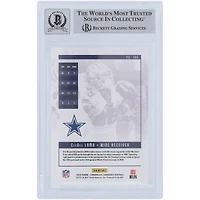 CeeDee Lamb Dallas Cowboys Autographed 2020 Panini Chronicles Luminance #206 Beckett Fanatics Witnessed Authenticated 9/10 Rookie Card