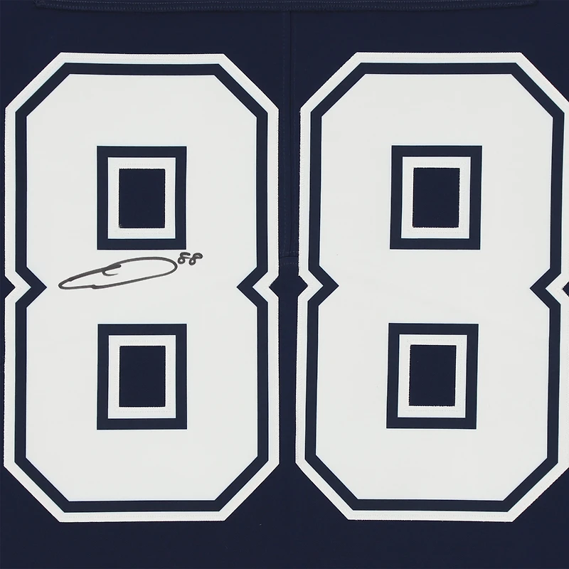 Maillot Nike bleu marine dédicacé par CeeDee Lamb des Cowboys de Dallas