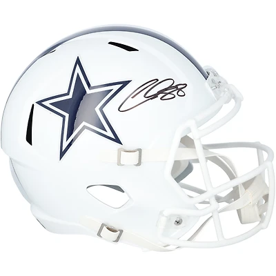 CeeDee Lamb Dallas Cowboys Autographed Riddell 2022 Alternate Speed Replica Helmet