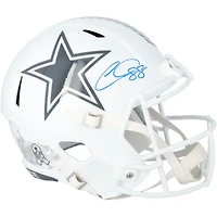 Casque Riddell 2024 Salute To Service Speed ​​autographié par CeeDee Lamb des Cowboys de Dallas
