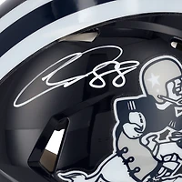Casque authentique Riddell Cowboy Joe Speed ​​autographié par CeeDee Lamb des Dallas Cowboys
