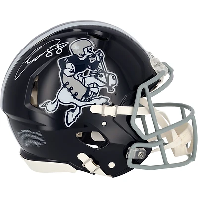Casque authentique Riddell Cowboy Joe Speed ​​autographié par CeeDee Lamb des Dallas Cowboys