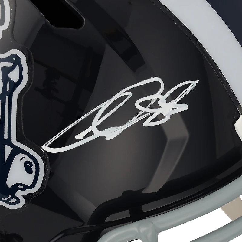 Casque réplique autographié Riddell Cowboy Joe Speed ​​des Dallas Cowboys par CeeDee Lamb