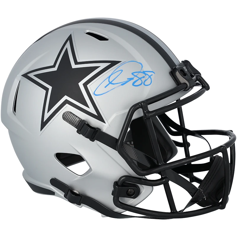 Casque Riddell Rave Speed ​​autographié par CeeDee Lamb des Cowboys de Dallas