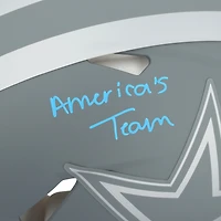 CeeDee Lamb Dallas Cowboys Autographed Riddell Slate Speed Authentic Helmet with "America's Team" Inscription