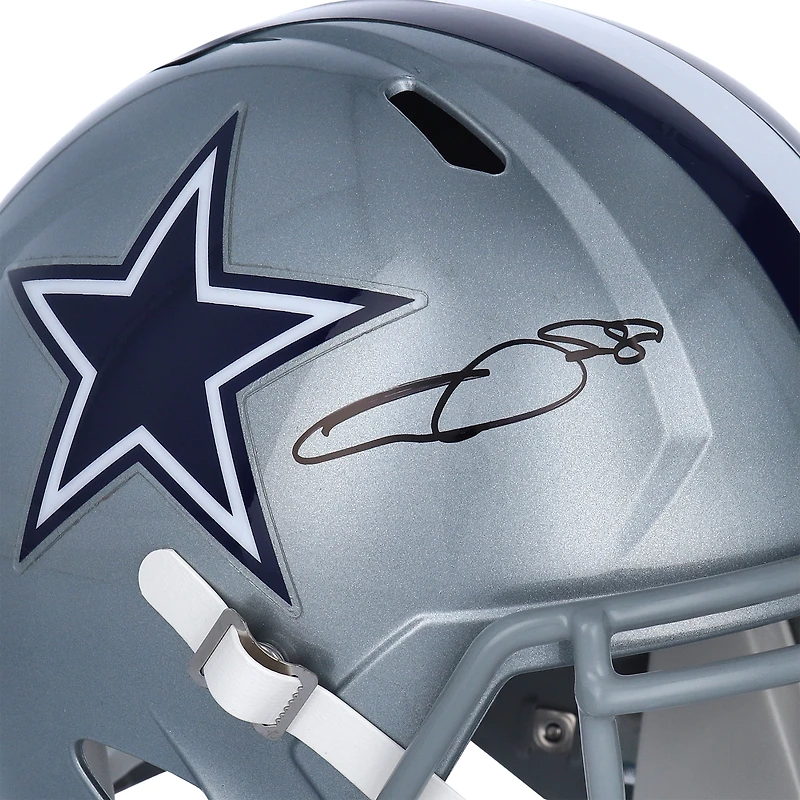 CeeDee Lamb Dallas Cowboys Autographed Riddell Speed Replica Helmet
